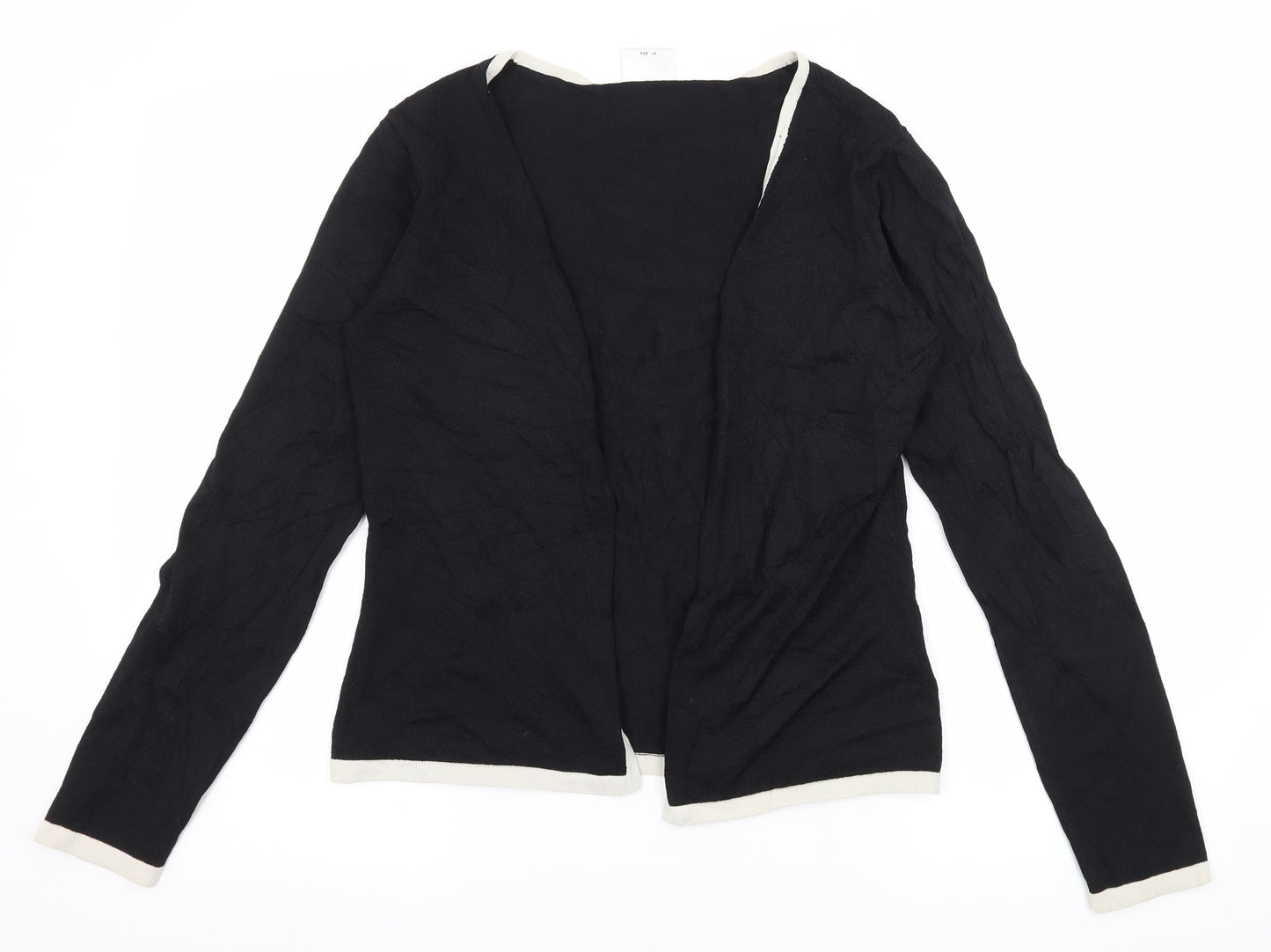 NEXT Womens Black  Knit Cardigan Jumper Size 12