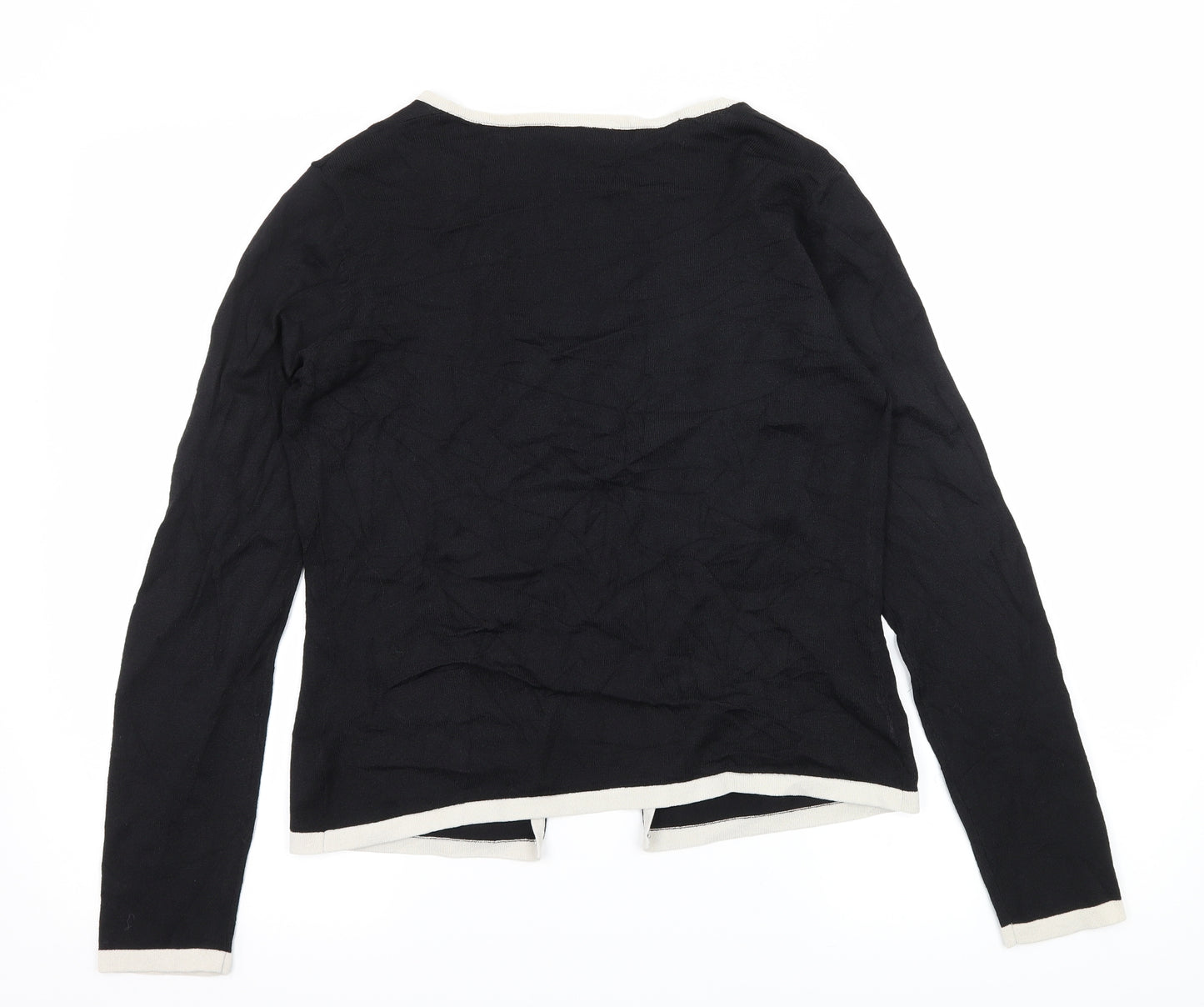 NEXT Womens Black  Knit Cardigan Jumper Size 12