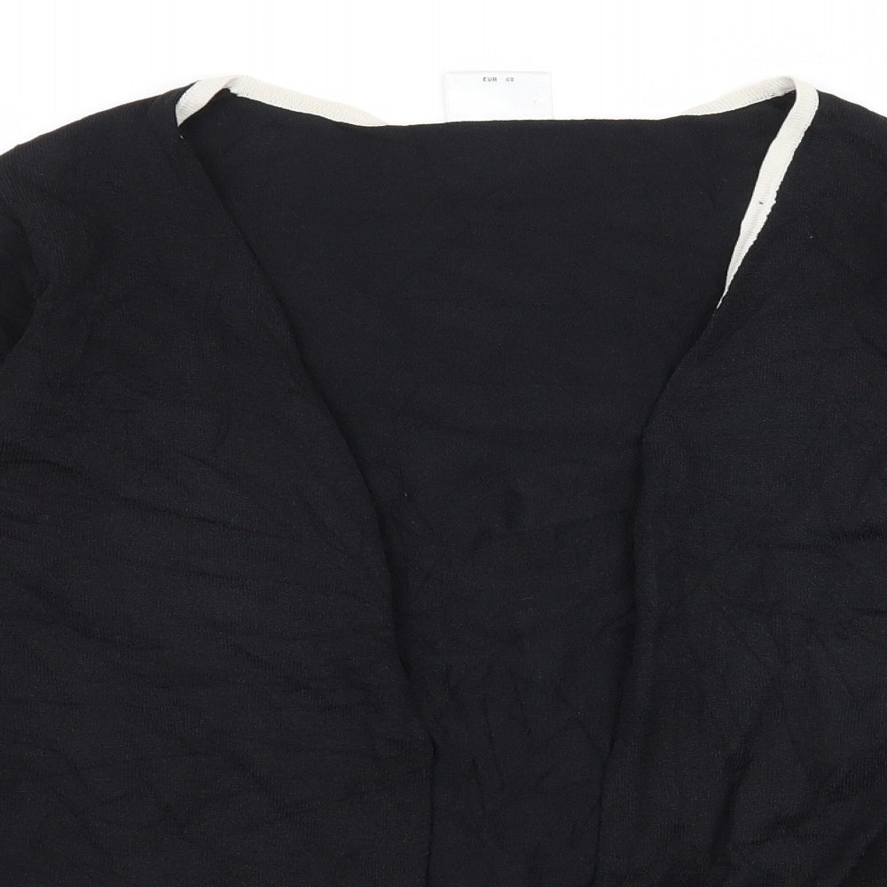 NEXT Womens Black  Knit Cardigan Jumper Size 12