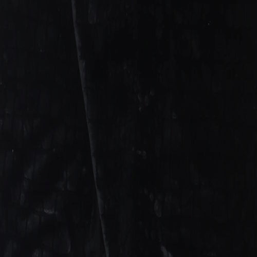 Topshop Womens Black Geometric Velvet Capri Leggings Size 4 L28 in