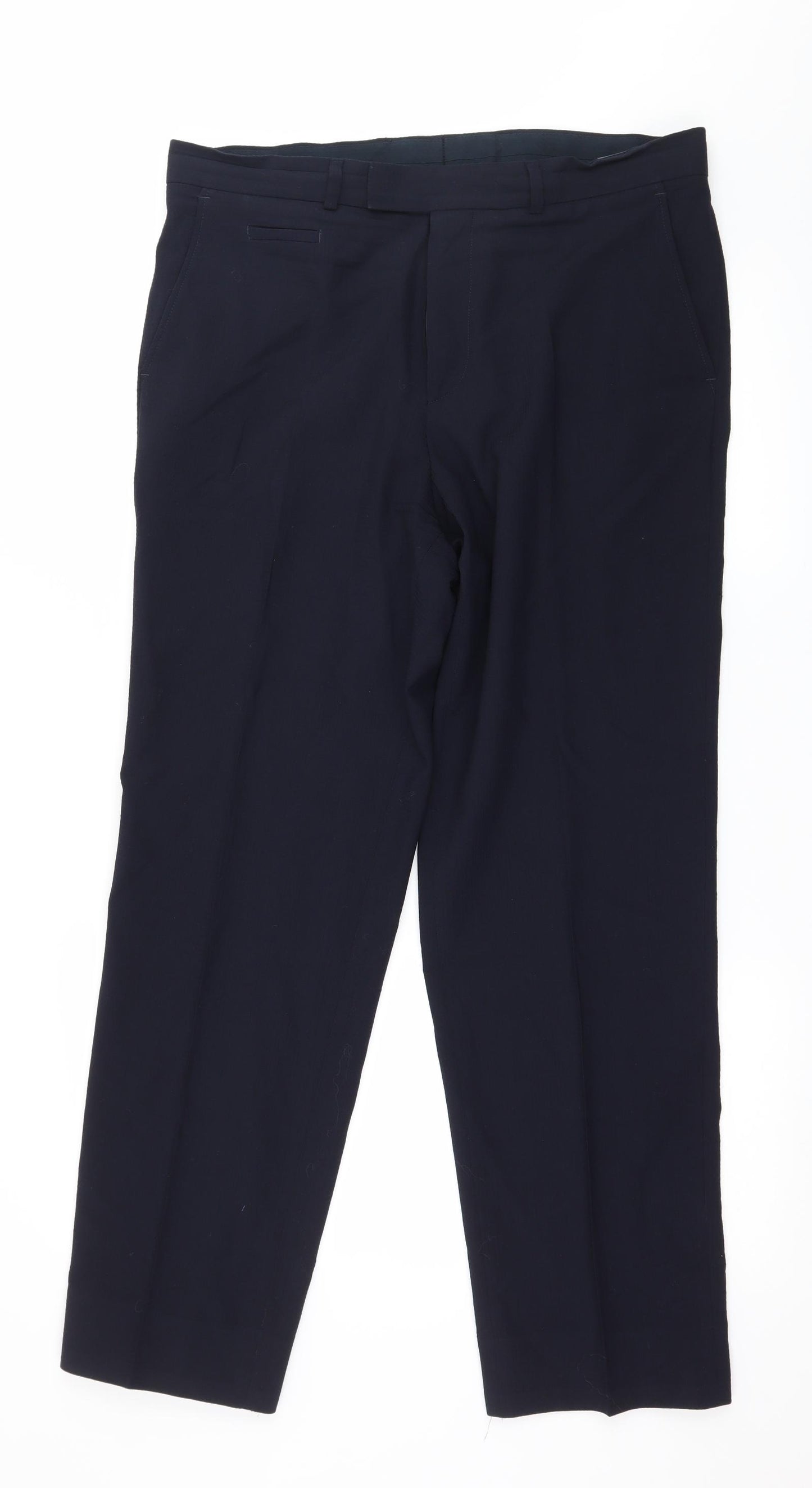 Jaeger Mens Blue   Trousers  Size 34 in L29 in