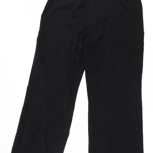Amartanto Womens Beige Striped  Trousers  Size 12 L30 in