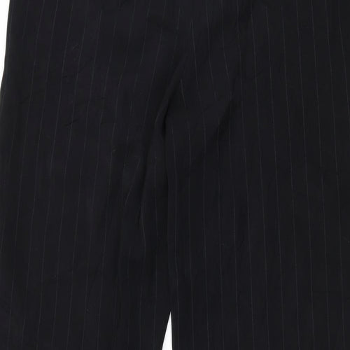 Amartanto Womens Beige Striped  Trousers  Size 12 L30 in