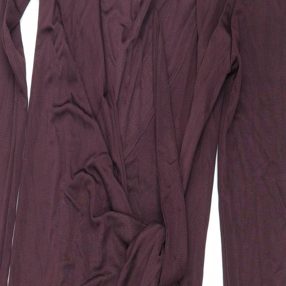 Me & Thee Womens Red   Wrap Dress  Size 12  - Tie Detail