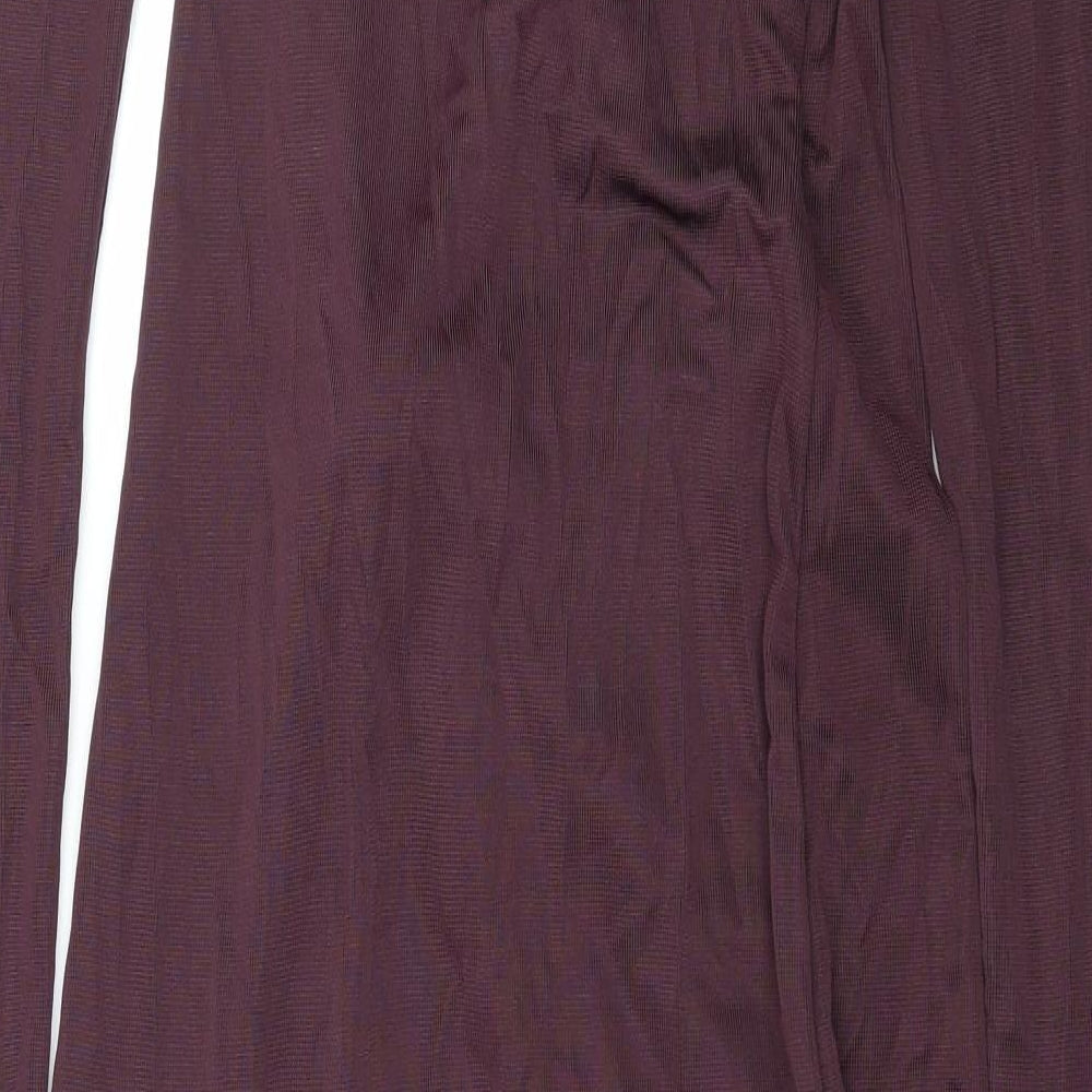 Me & Thee Womens Red   Wrap Dress  Size 12  - Tie Detail