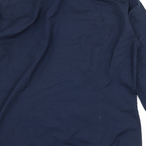 H&M Mens Blue    Button-Up Size M