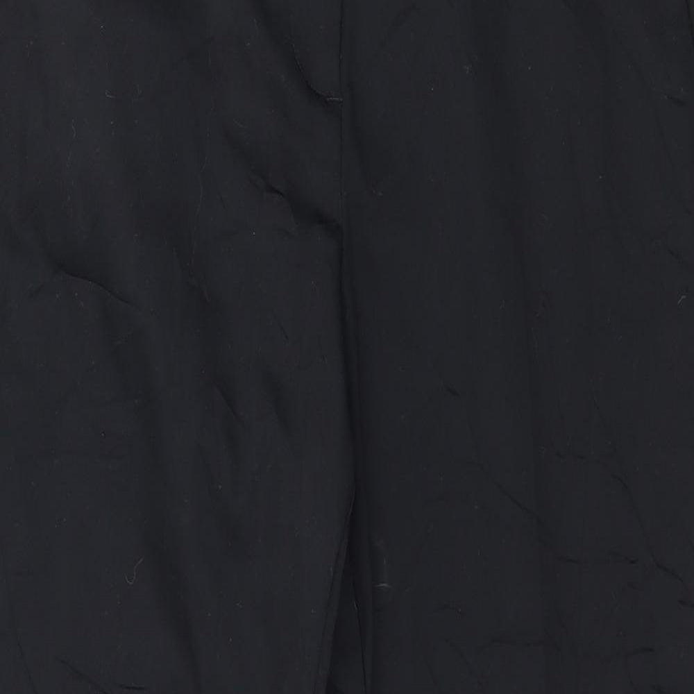 Marks and Spencer Womens Black   Trousers  Size 14 L25 in