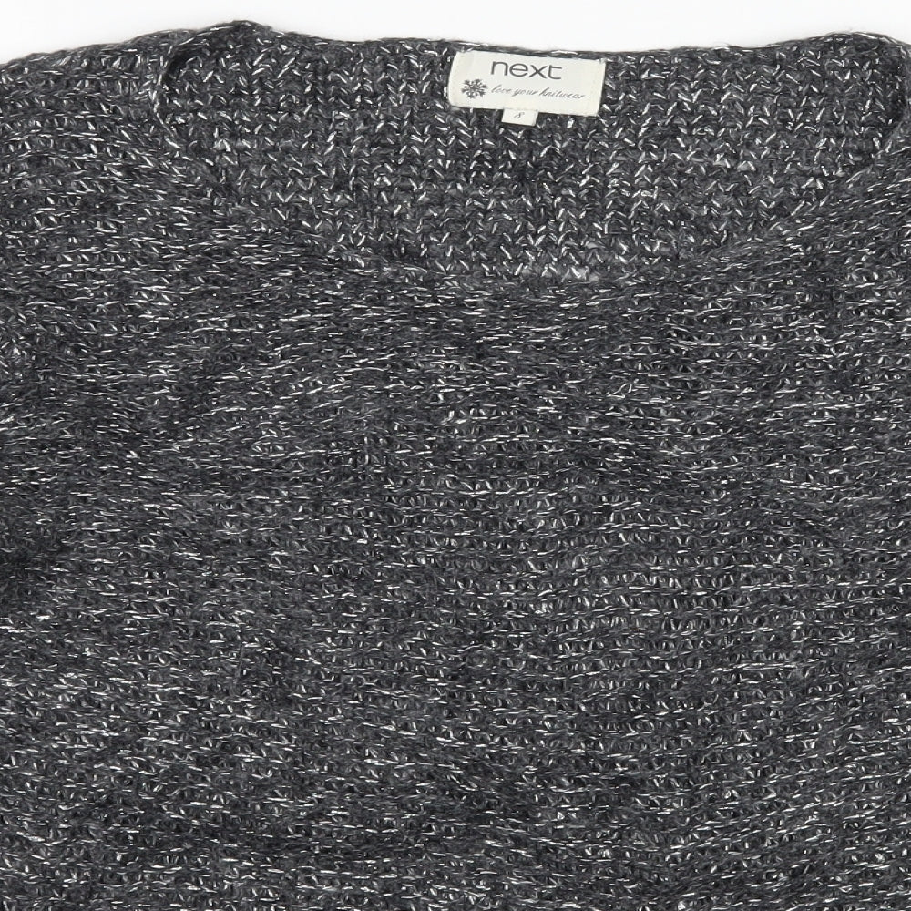NEXT Womens Grey  Knit Pullover Jumper Size 8