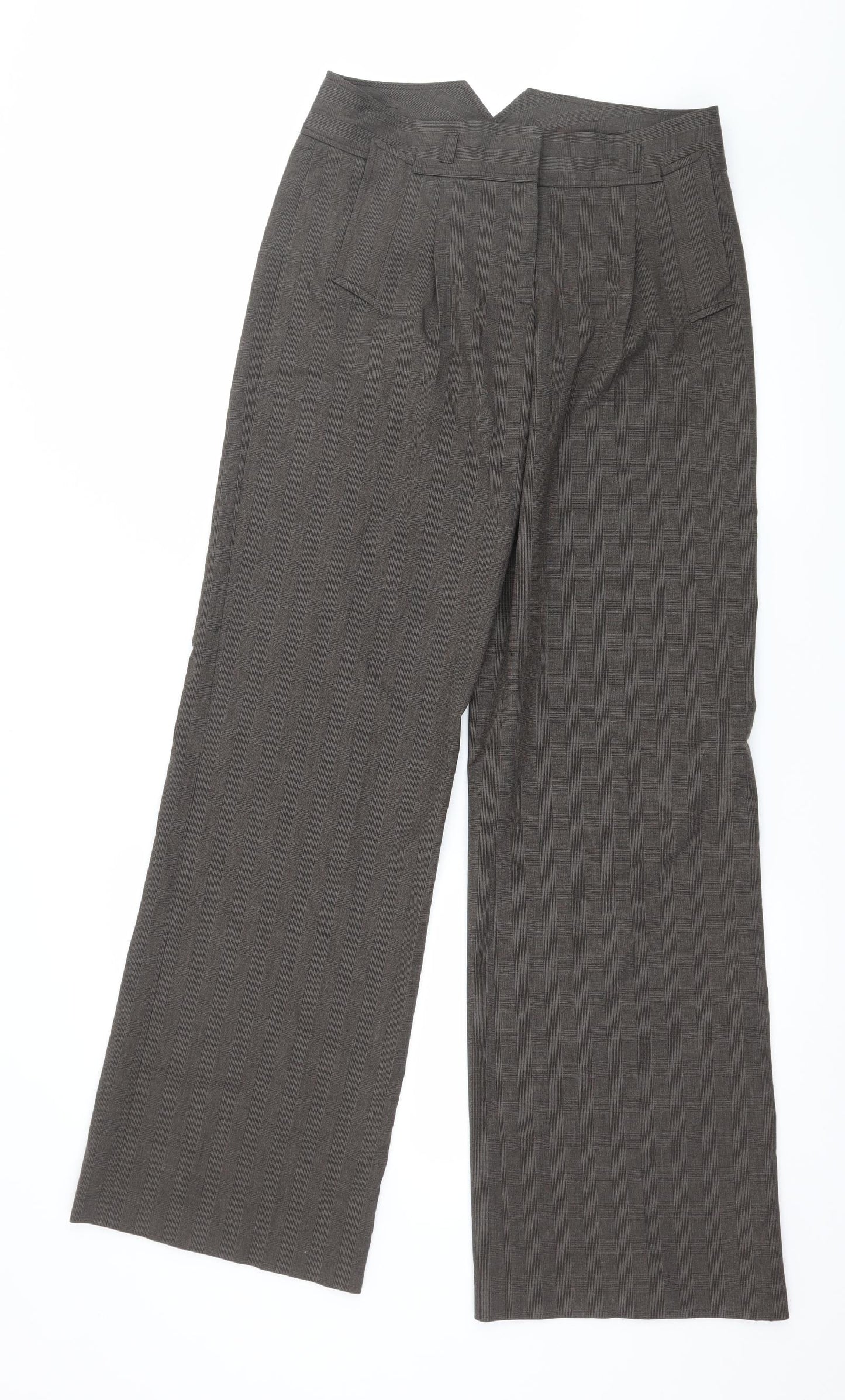 Reiss Womens Brown   Trousers  Size 6 L32 in
