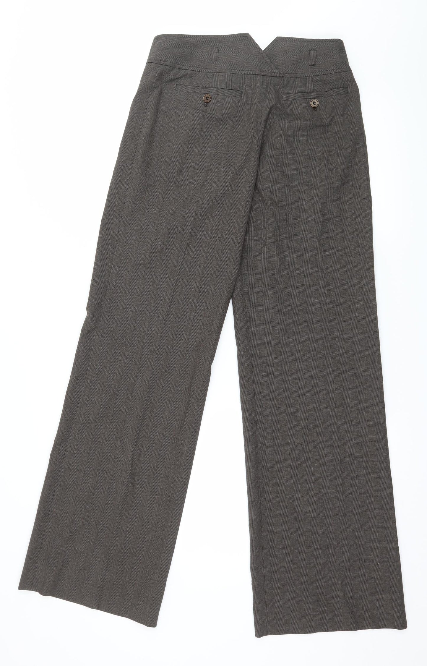 Reiss Womens Brown   Trousers  Size 6 L32 in