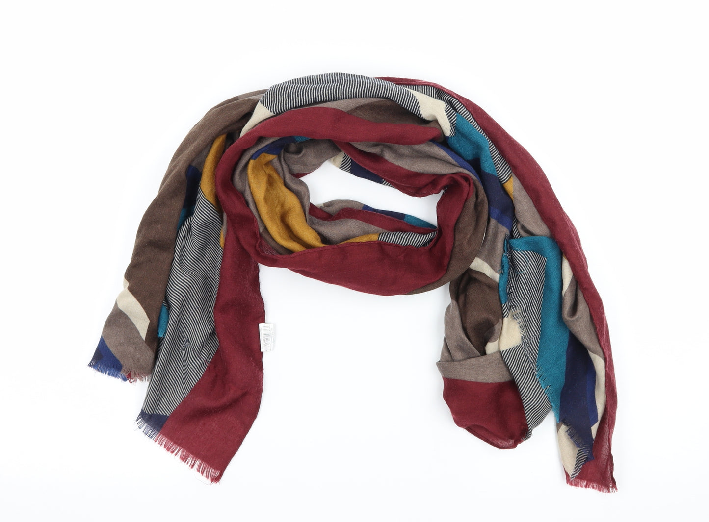 Ale Hop Womens Multicoloured Geometric   Scarf
