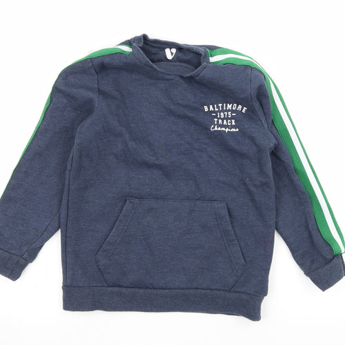 Very Boys Grey  Jersey Pullover Sweatshirt Size 9 Years  - Baltimore