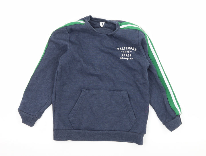 Very Boys Grey  Jersey Pullover Sweatshirt Size 9 Years  - Baltimore