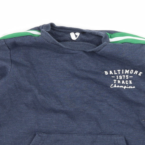 Very Boys Grey  Jersey Pullover Sweatshirt Size 9 Years  - Baltimore