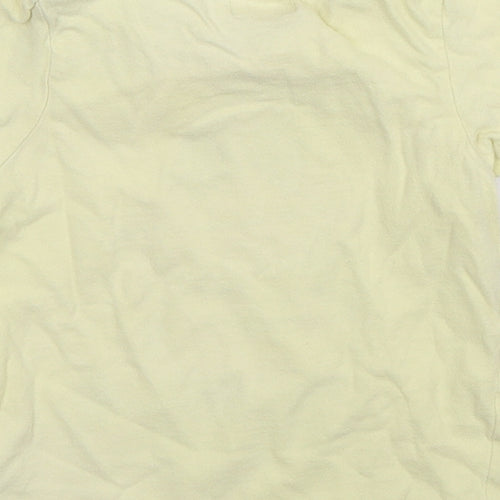 M&Co Girls Yellow   Basic T-Shirt Size 2-3 Years