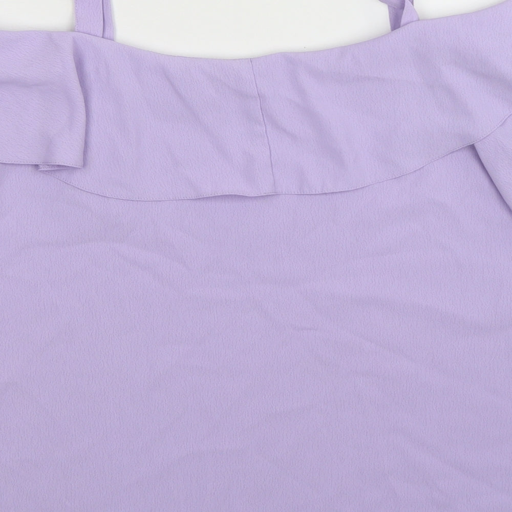 George Womens Purple   Basic Tank Size 8