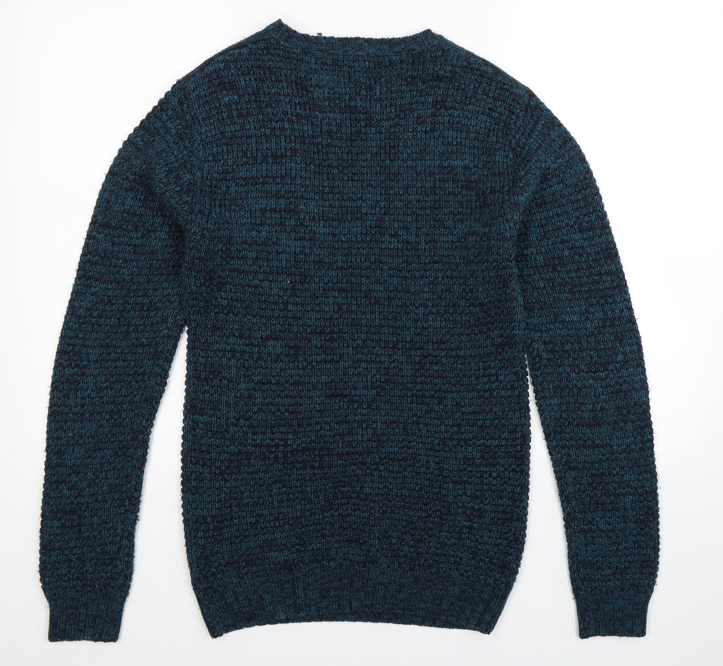 Cedar Wood State Mens Blue  Knit Pullover Jumper Size S