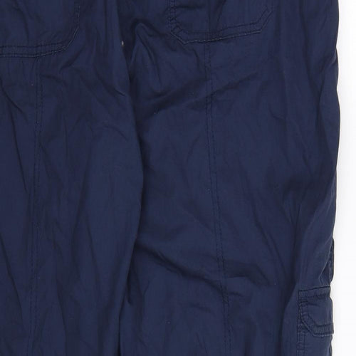 George Womens Blue   Cropped Trousers Size 18 L25 in