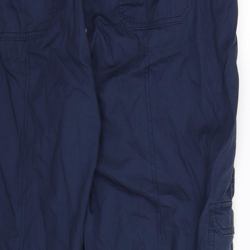 George Womens Blue   Cropped Trousers Size 18 L25 in