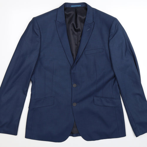 Taylor & Reece Mens Blue   Jacket Suit Jacket Size 42