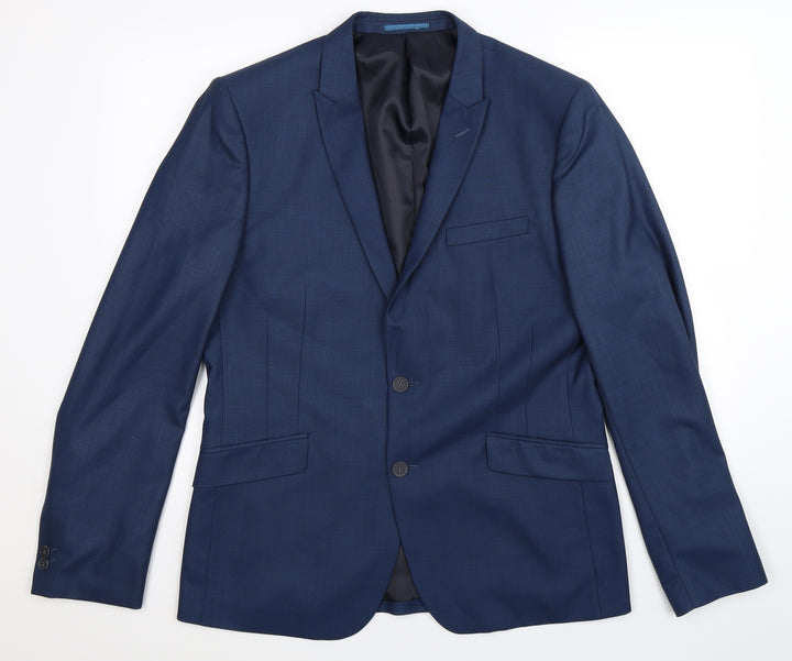 Taylor & Reece Mens Blue   Jacket Suit Jacket Size 42