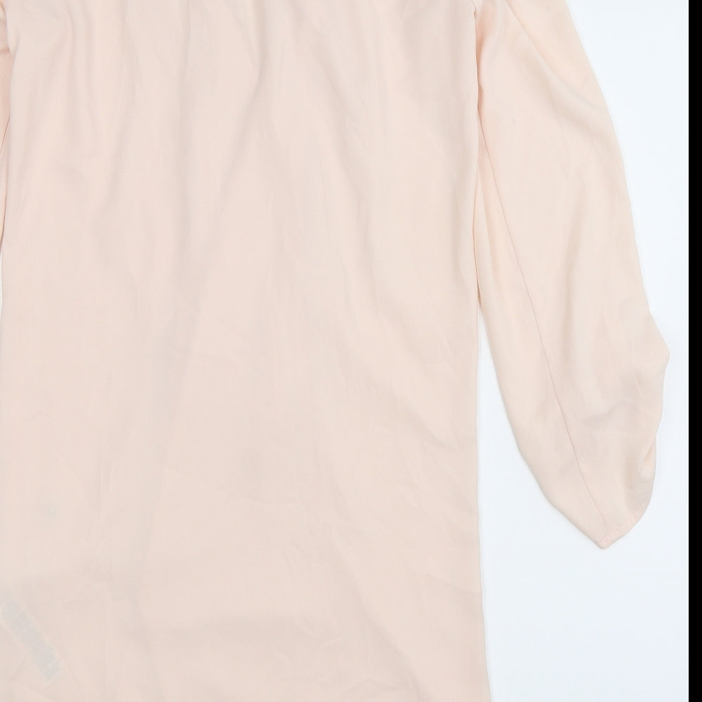 Wallis Womens Beige   Basic Blouse Size 12