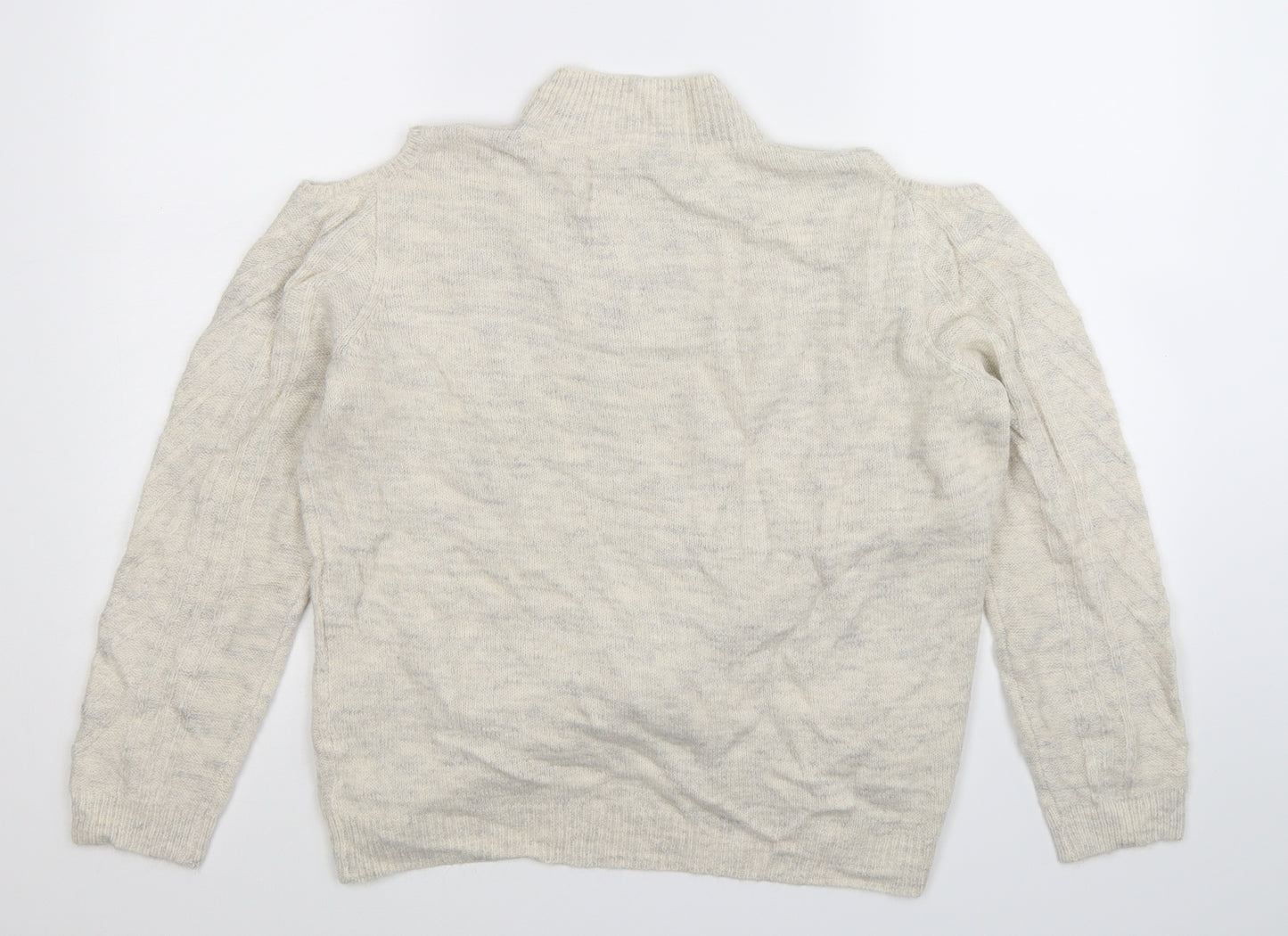George Womens Beige  Knit Pullover Jumper Size 18