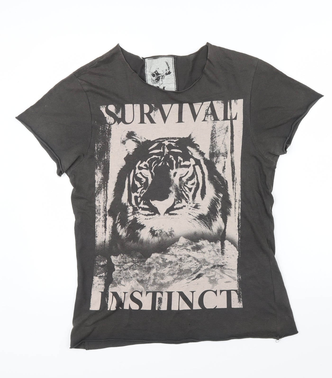 ceaderwood Mens Grey    T-Shirt