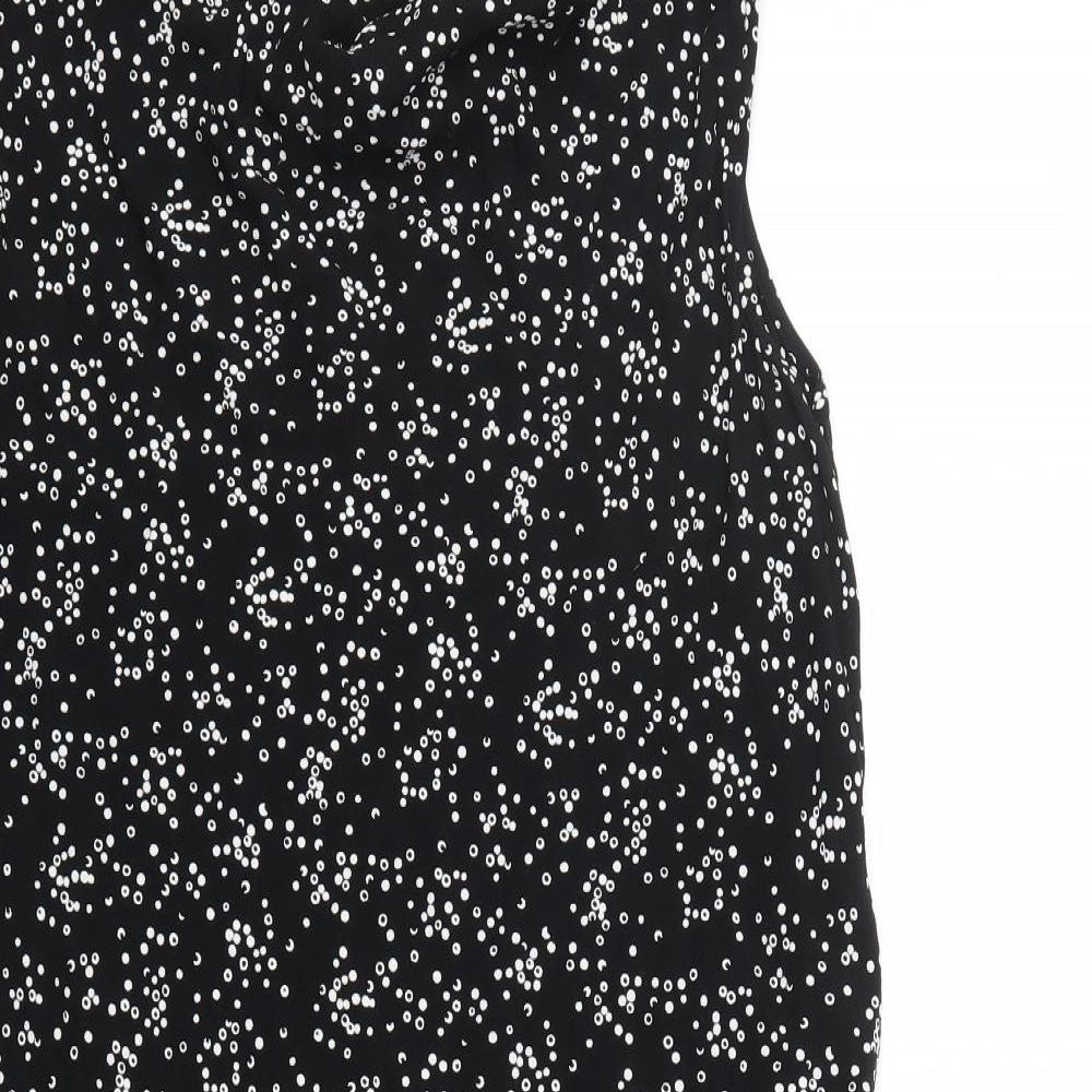 casualclub Womens Black Polka Dot  Fit & Flare  Size 20