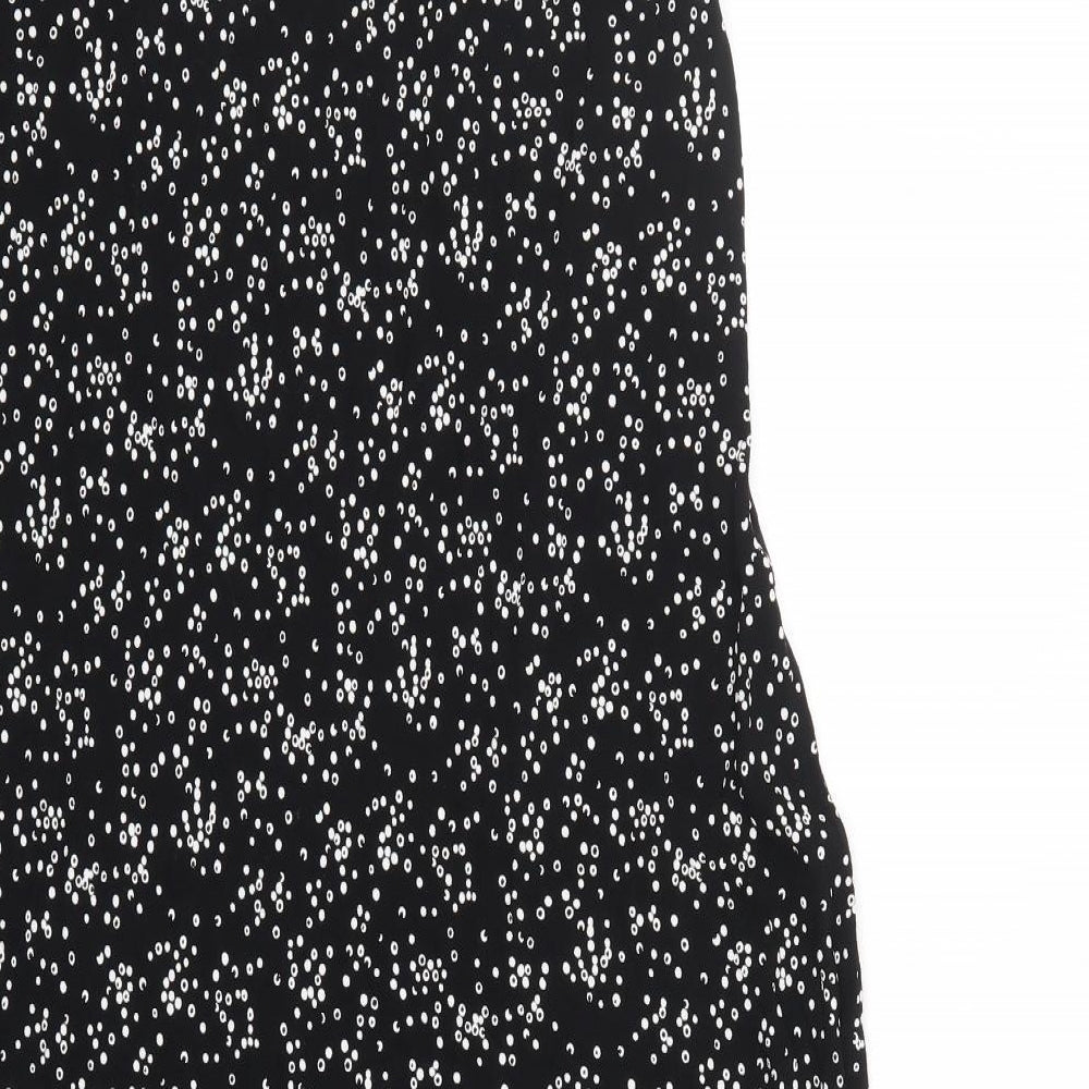 casualclub Womens Black Polka Dot  Fit & Flare  Size 20
