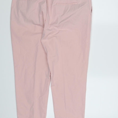Marks and Spencer Womens Pink   Trousers  Size 14 L24 in