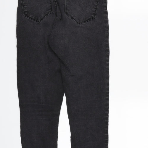 Denim CO. Womens Black  Denim Skinny Jeans Size 8 L25 in