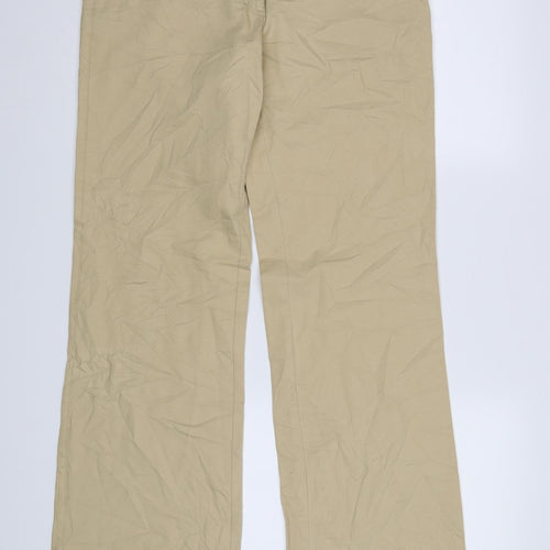 Preworn Womens Brown   Trousers  Size 10 L33 in