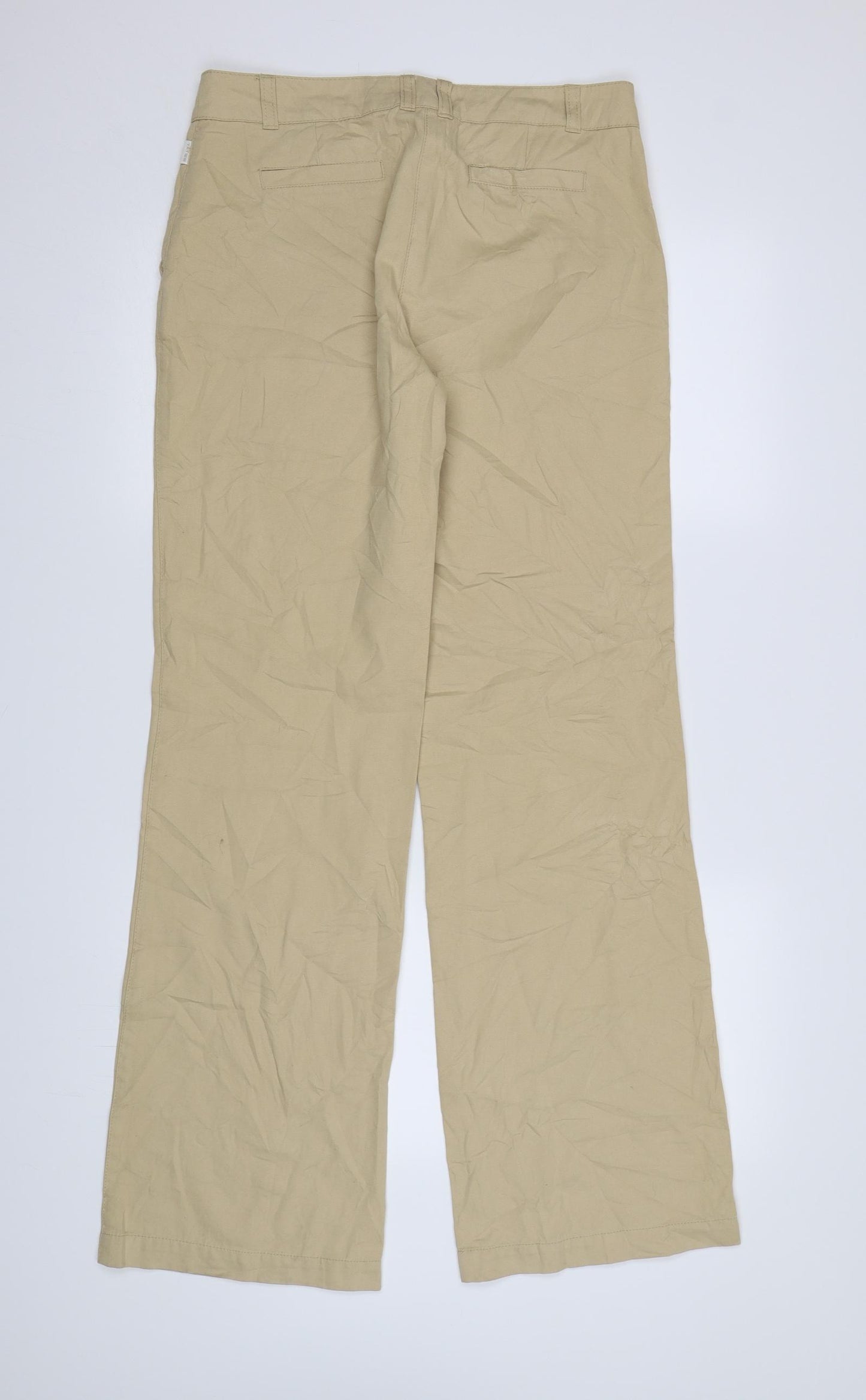 Preworn Womens Brown   Trousers  Size 10 L33 in