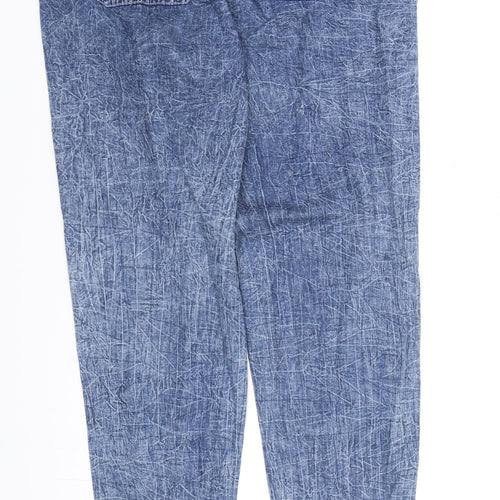Select Womens Blue  Denim Tapered Jeans Size 6 L28 in