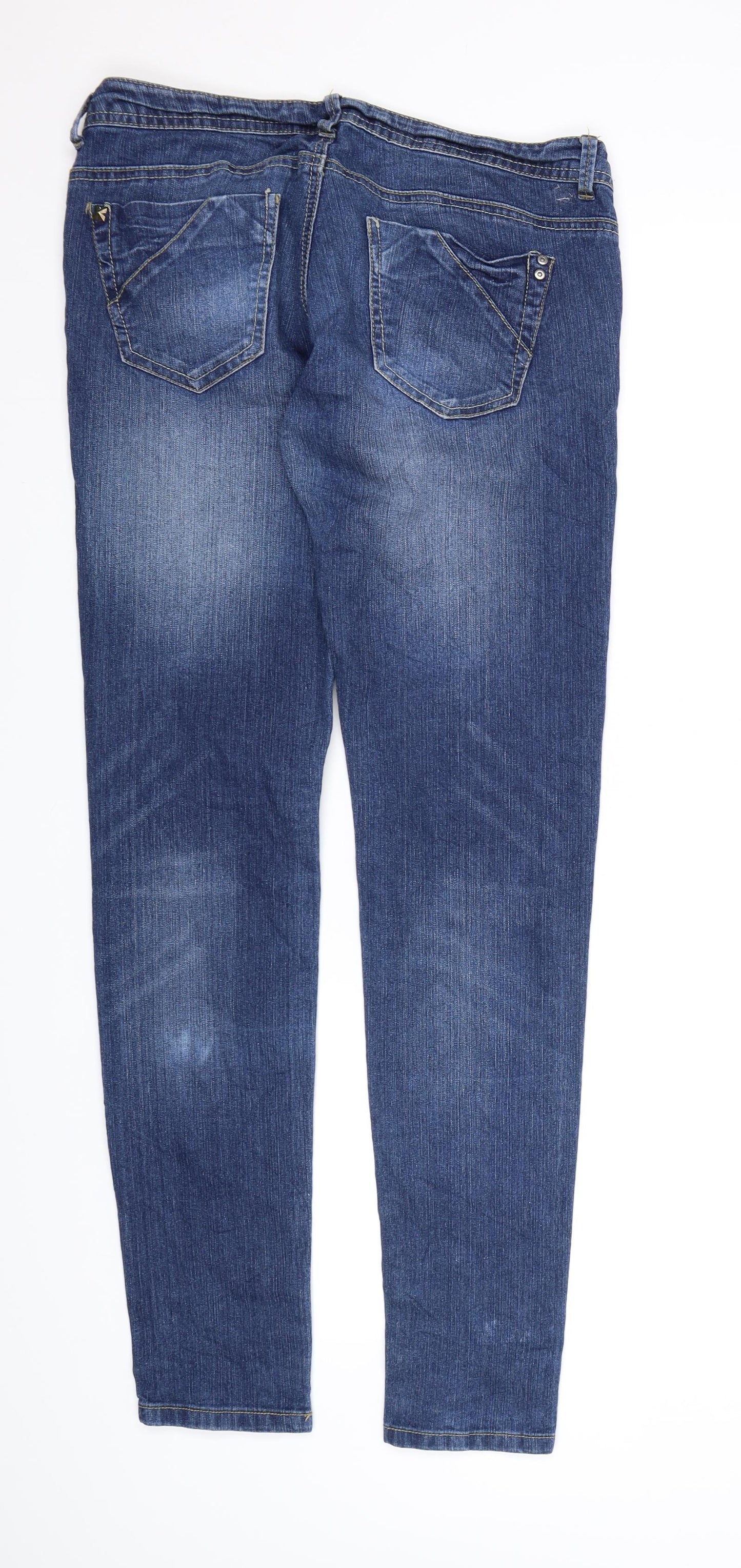 Terranova Womens Blue  Denim Skinny Jeans Size M L32 in