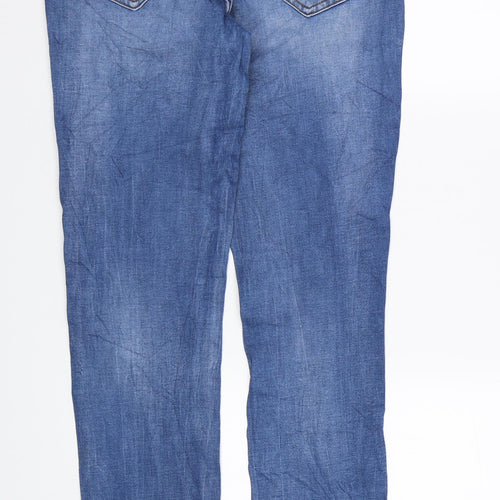 Amisu Mens Blue  Denim Skinny Jeans  L30 in