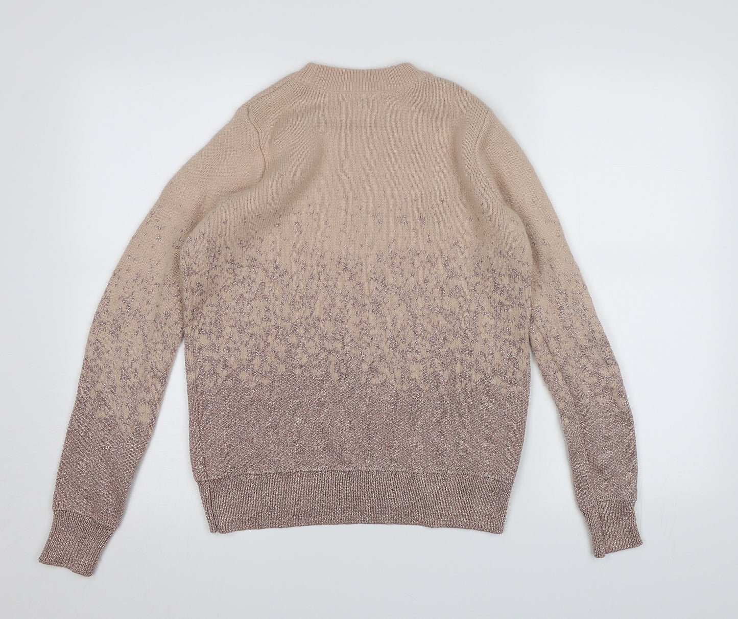 H&M Womens Pink  Knit Pullover Jumper Size S