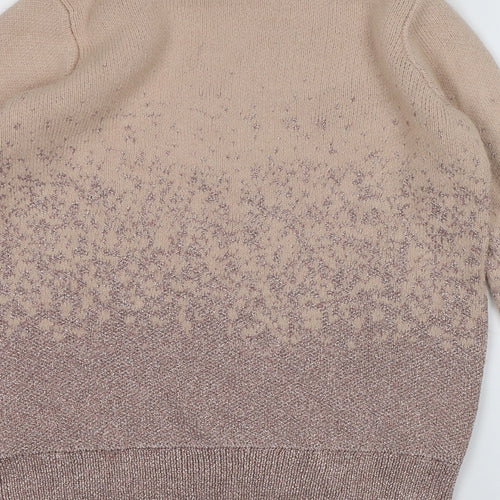 H&M Womens Pink  Knit Pullover Jumper Size S