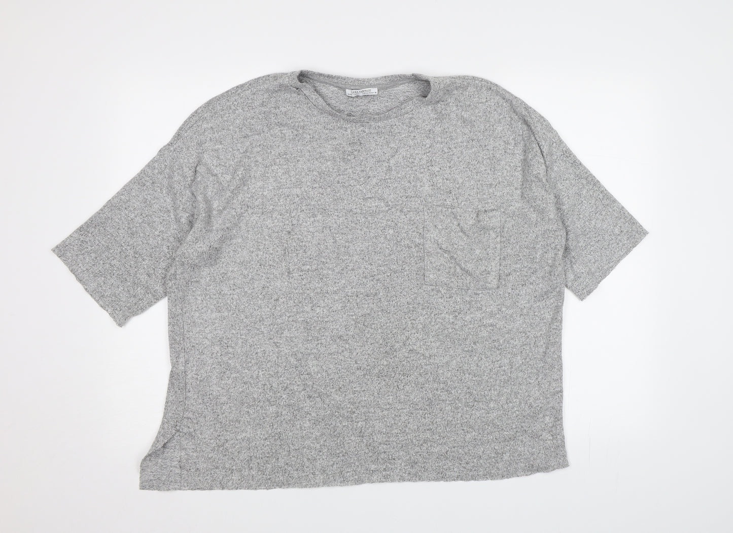 Zara Womens Grey  Knit  Jumper Size M