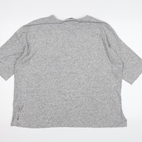 Zara Womens Grey  Knit  Jumper Size M