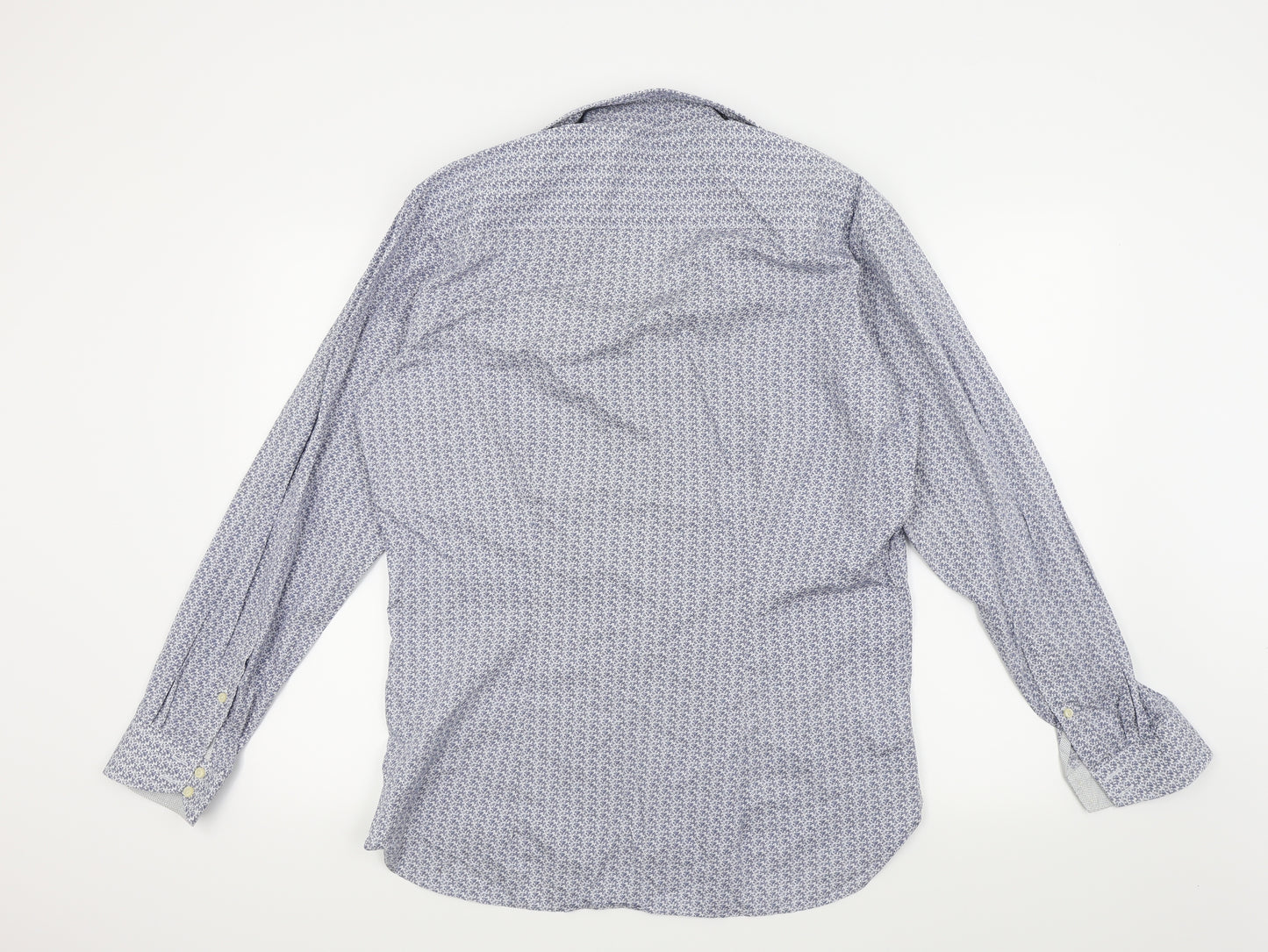 Ted Baker Mens Blue    Button-Up Size 16