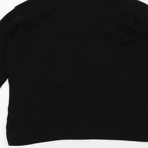 Debbie Morgan Womens Black   Pullover Jumper Size S