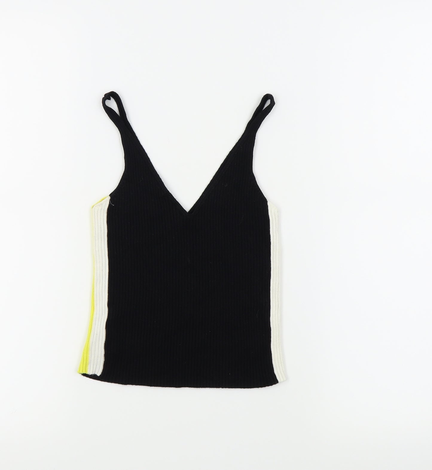 Stradivarius Girls Black   Basic Tank Size M