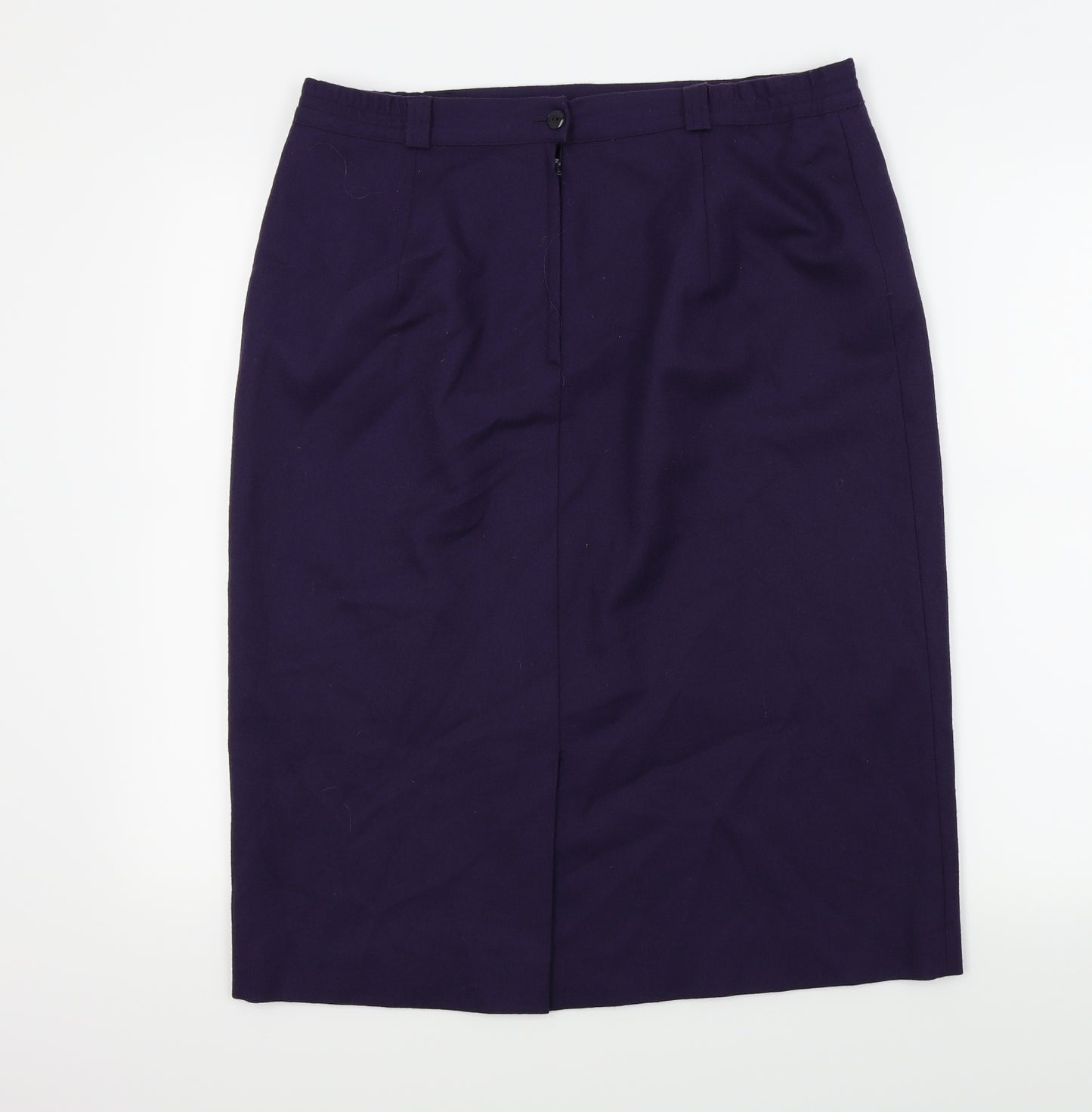 First Avenue Womens Purple   A-Line Skirt Size 18