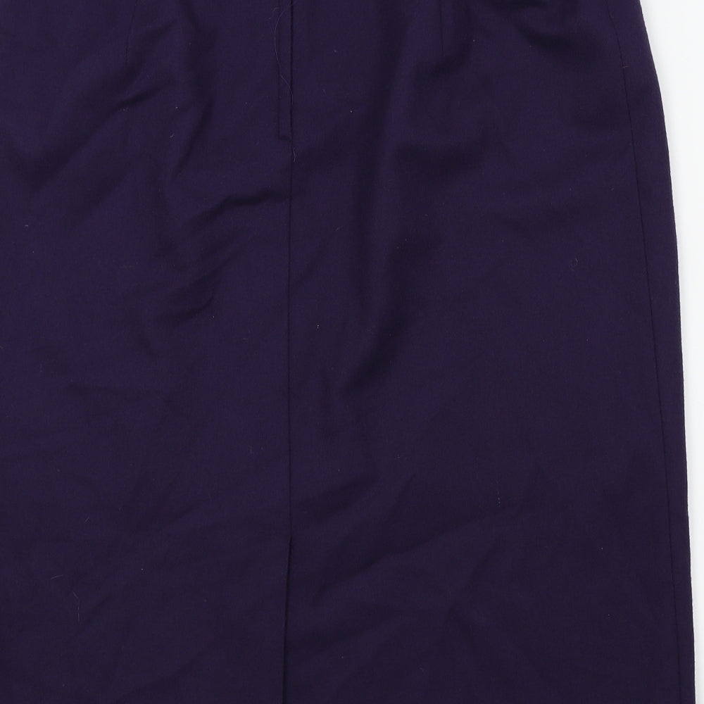 First Avenue Womens Purple   A-Line Skirt Size 18