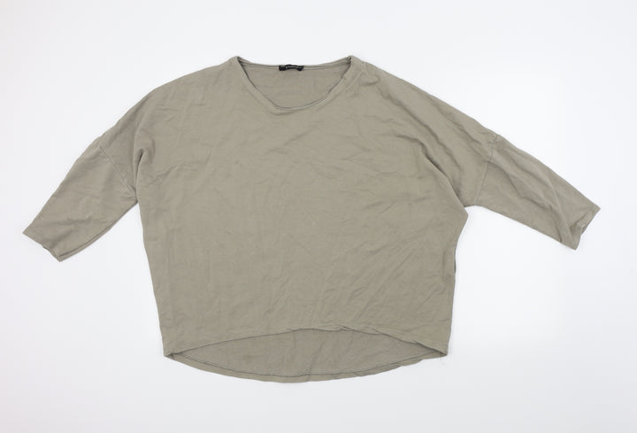 Studio Womens Grey   Pullover Jumper Size M