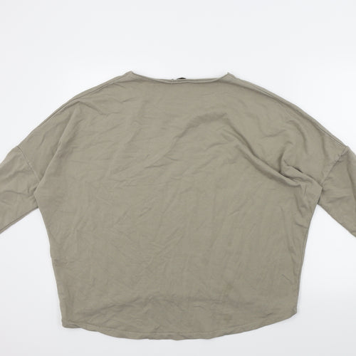 Studio Womens Grey   Pullover Jumper Size M