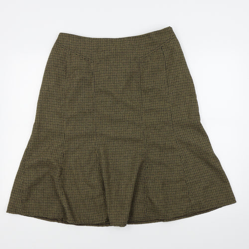 Cotton Traders Womens Beige   A-Line Skirt Size 36 in