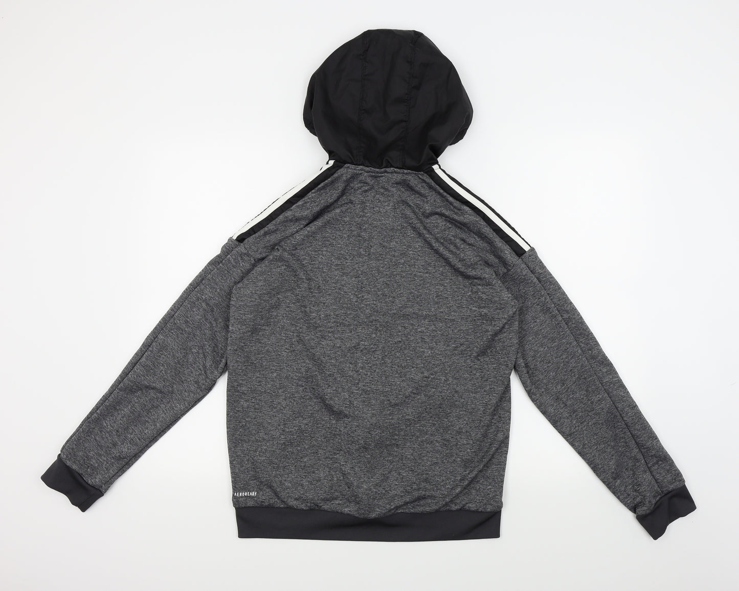 adidas Boys Grey   Jacket Coat Size 15-16 Years